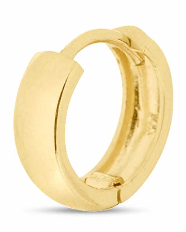 Tiny Hollow Hoop Earrings